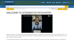Desktop Screenshot of integrativepsychiatry.net