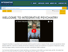 Tablet Screenshot of integrativepsychiatry.net